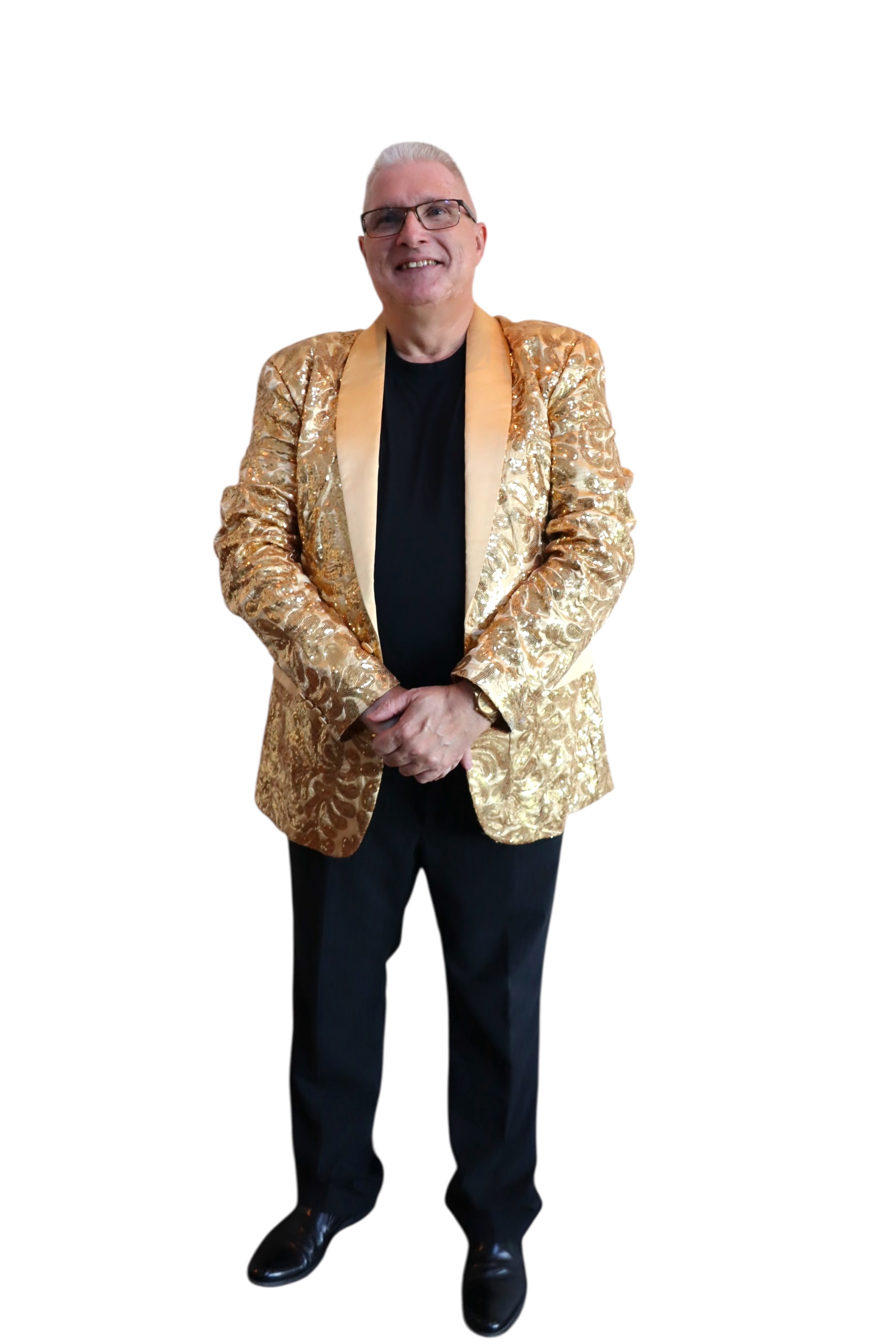 Kim i guldjakke