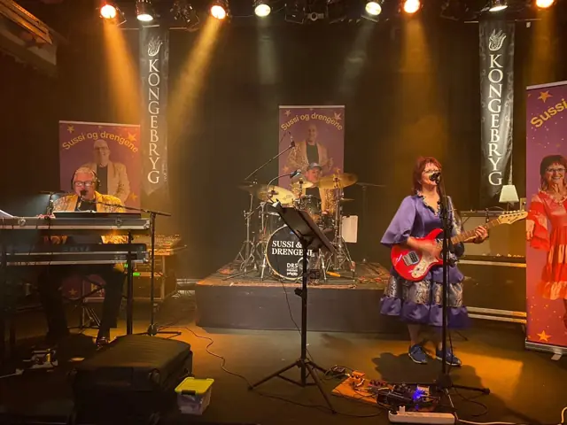 Sussi & Drengene live — Fra scenen i 2026