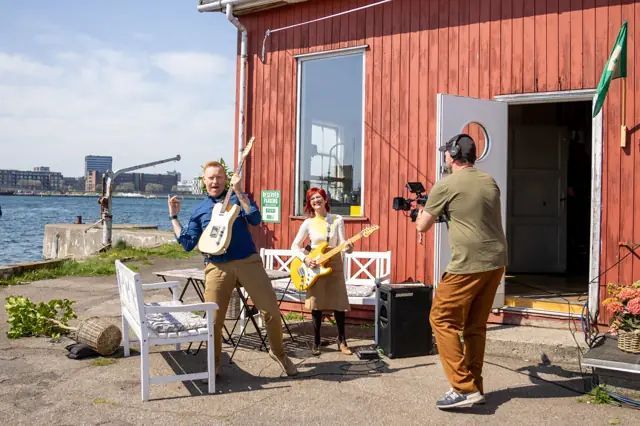 Sussi & Drengene live — Sussi sammen med Anders Breinholt